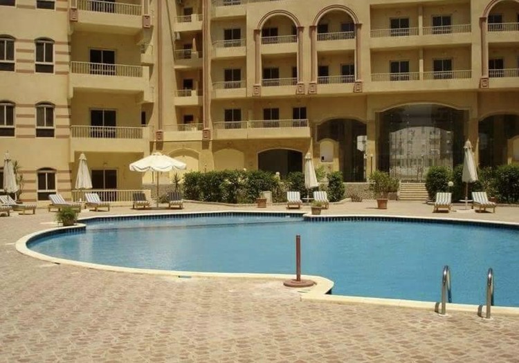 Wohnung in Westside Hurghada, El Kawther. Riesige, 91 m² große, möblierte 1-Schlafzimmer-Wohnung zu 