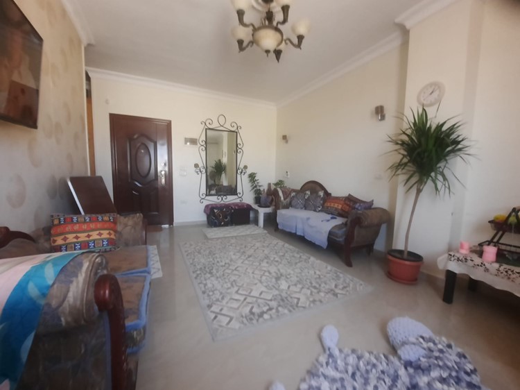 Unfurnished three bedrooms apartment in New Kawther area Hurghada. Close to the sea