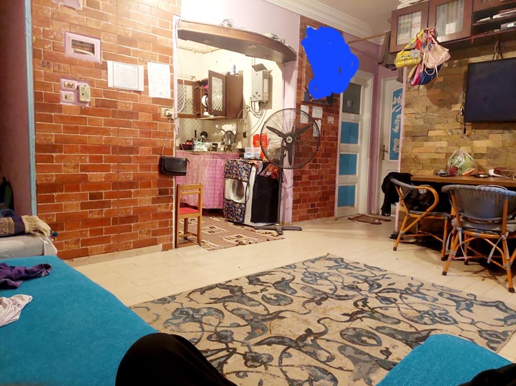 Unfurnished 2BD apartment for sale in Hurghada Mubarak 2. Front of Old Kawther district