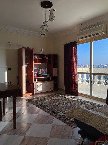 Furnished & equipped 2BD apartment for sale in Mubarak 2, Hurghada. No maintenance. Close to the sea