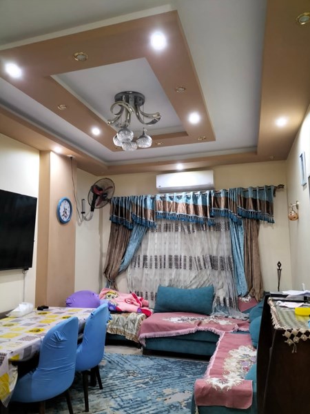 Geräumige 3-Zimmer-Wohnung zum Verkauf in Hurghada in der Nähe des Nil-Krankenhauses. Grüner Vertrag