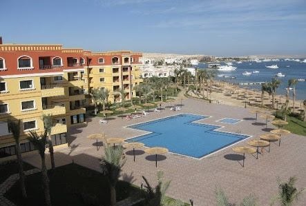ESPLANADA HURGHADA | PRIVATE BEACH | SEA VIEW ONE BEDROOM APARTMENT FOR SALE WITH FURNITURE 
