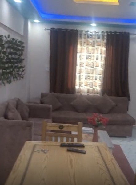 Furnished 3BD apartment with garden in Star City, Al Ahyaa, Hurghada. Near the free beach