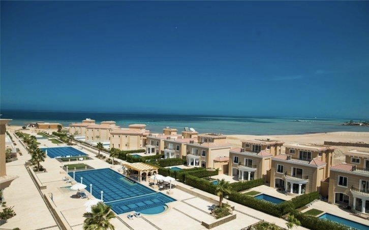 Furnished & equipped 1BD apartment in beach front 5 stars Resort - Selena Bay Hurghada