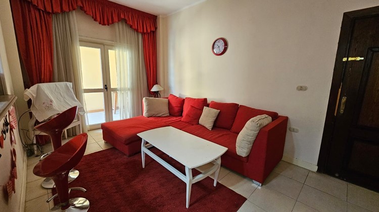 Wohnung in Hurghada mit Green-Vertrag. Möblierte, 87 m² große 1BD-Wohnung in El Kawther, Hurghada