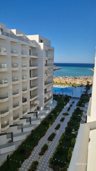 Luxuriöses Apartment mit Meerblick in Hurghada: Erste Linie, Privatstrand, 5-Sterne Scandic Resort