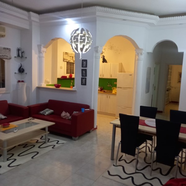 Two-bedroom apartment with huge garden, 400 sq.m, for sale in Hurghada, Mubarak 6. Near the sea! 