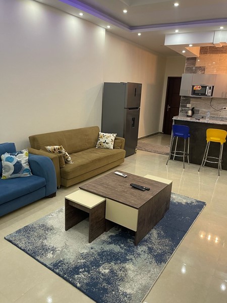 Möblierte 2 Schlafzimmer Wohnung in Hurghada, Intercountry. Mamsha & Strand zu Fuß erreichbar