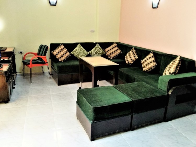 Exclusive furnished and decorated studio pool view in Lotos compound 