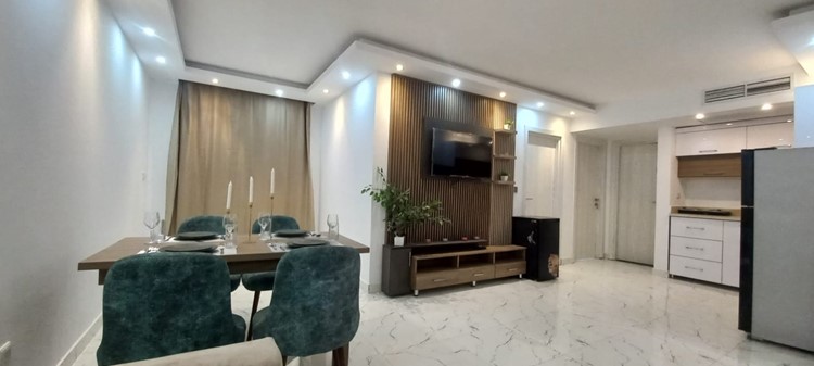 Modern eingerichtete 2-Zimmer-Wohnung mit herrlichem Meerblick im Apart-Hotel Fanadir Bay
