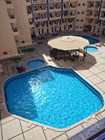 Tiba Resort Hurghada.Möbliertes Studio mit Poolblick in der Nähe des Meeres