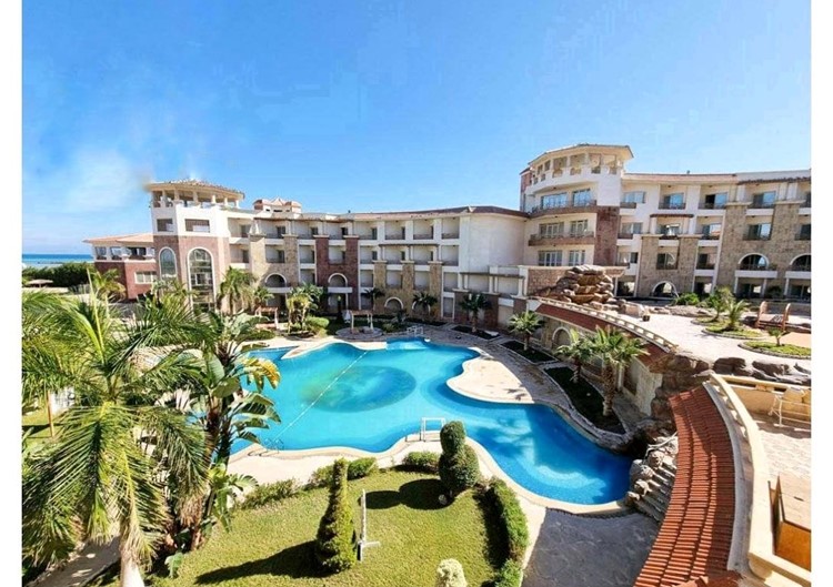 Studio for sale in Hurghada with private beach: Sea view | Furnished & equipped | Green for land 