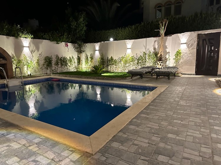 Villa in Hurghada. Modern furnished & equipped 6BD Villa in Mubarak 6 with private pool & garden