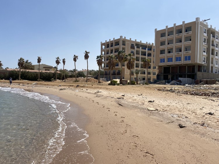 Juliana Beach Resort Hurghada-First-Line-Projekt. Erstaunliche 1-Schlafzimmer-Wohnung mit Meerblick 