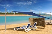 Luxury apartment 2bedroom with private beach, swimming pools and heating pool in complex Samra bay