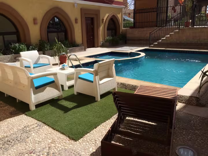 Односпальная (1+1) квартира в Хургаде, Магавиш. Дом с бассейном и грин контрактом