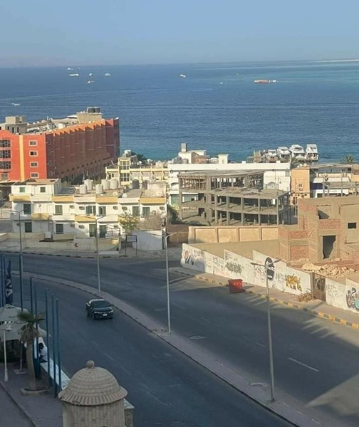 Gute Aufteilung, 110 qm, drei schlafzimmer wohnung zu verkaufen in Hurghada, Anfang des Hadaba 
