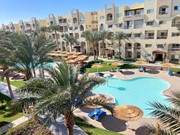 NUBIA AQUA BEACH RESORT HURGHADA| Furnished & equipped 1BD apartment on the hotel with private beach